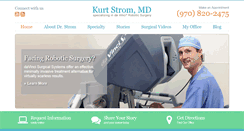 Desktop Screenshot of kurtstrom.com